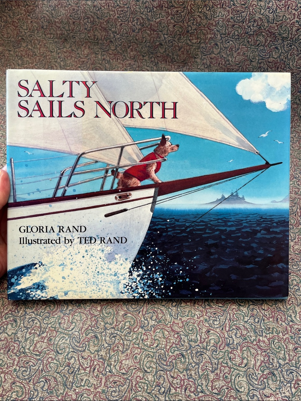 Salty Sails North First Edition 1990 by Gloria Rand